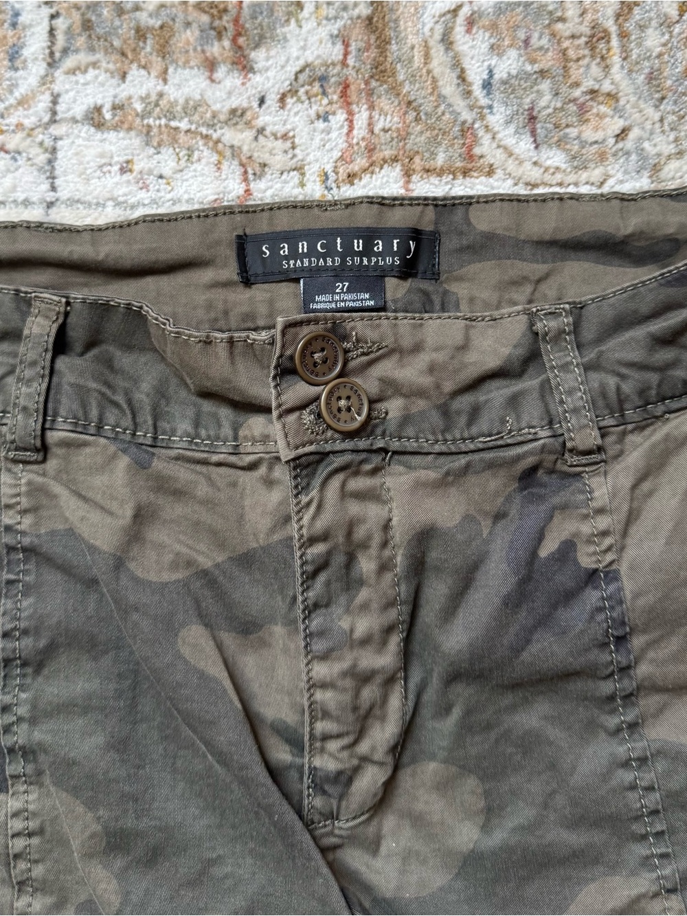 Sanctuary Rebel Camo Cargo Pants - Picture 6 of 8